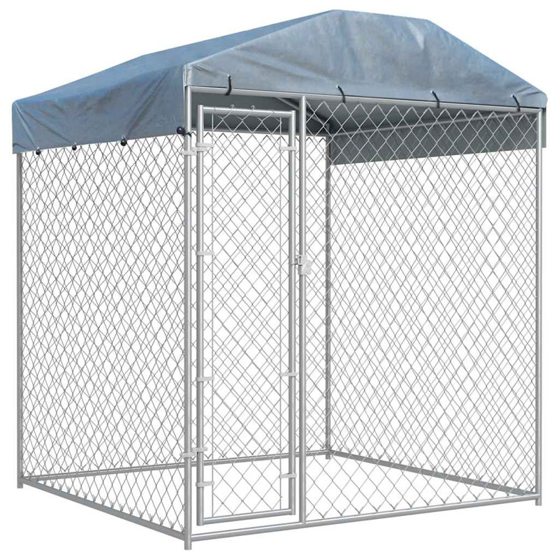 Aubrianna 225cm H Kennel With Door