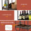 Melisha Wood Bar Cart