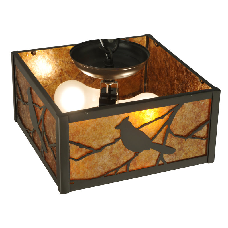 Rustic Lodge 2 - Light Flush Mount