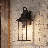 Hampshire Black Outdoor Wall Lantern-932802128