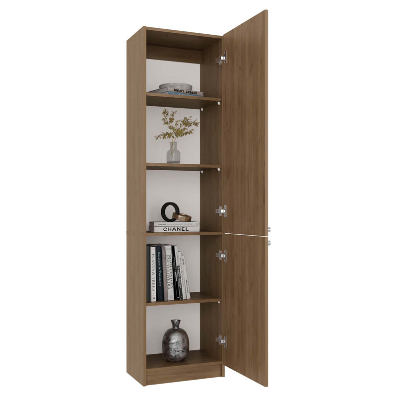 Natural Oak 2-door Storage Cabinet