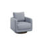 Fauteuil d'appoint rembourré et rembourré Modern Boucle-122248965