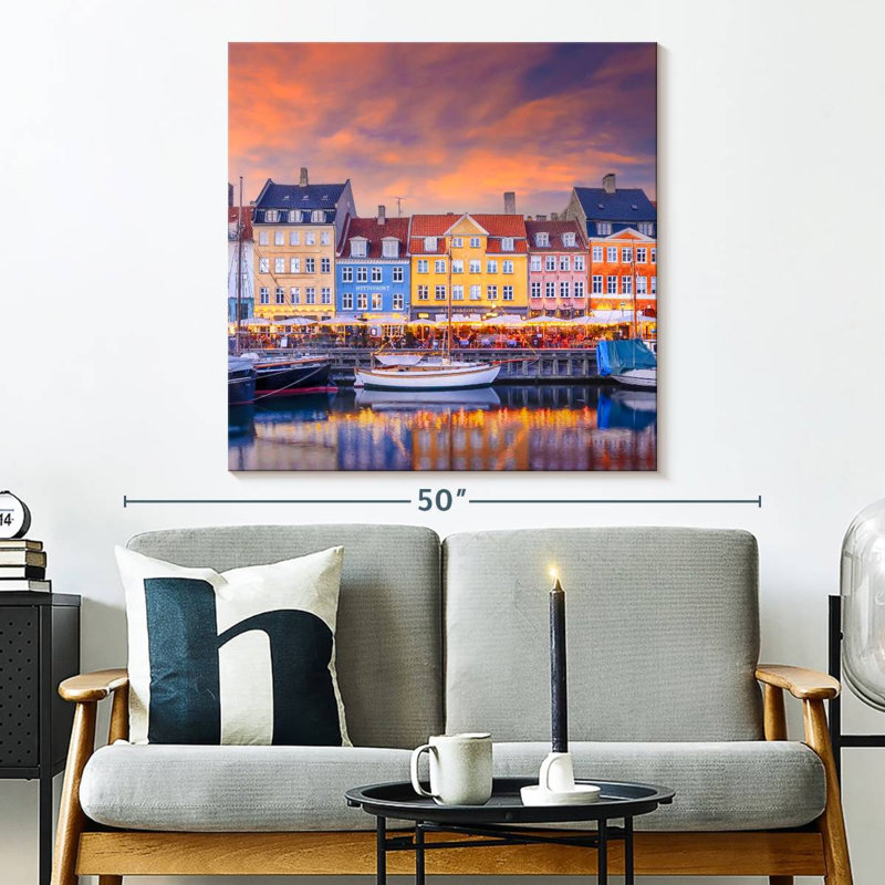 Nicci Copenhagen, soirée charmante à Nyhavn, H 33 po x l 33 po