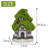  Resin Fairy House Garden Statue