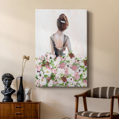 Beautiful Contemplation Floral I - Gallery Cavas