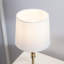 Lampe de table à DEL sans fil avec gradateur, pile rechargeable intégrée, 3 niveaux de luminosité, lampe de table de patio, lampe de chevet, éclairage ambiant pour restaurant Demetrish