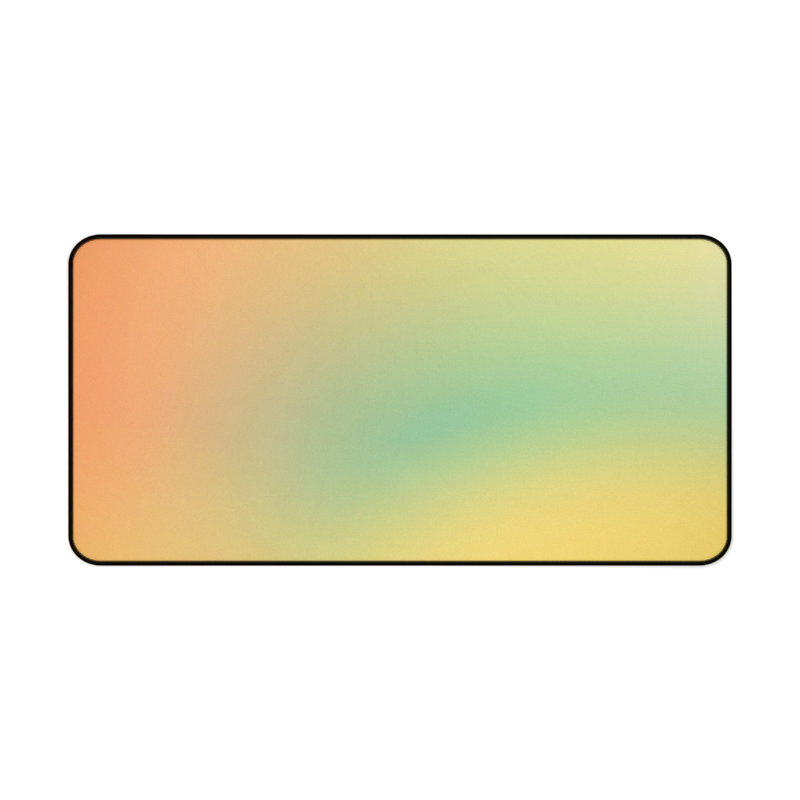 Polyester Desk Pad, 14.4x12.1