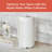  Euro Paper Towel Holder Matte White