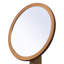 Miroir de 9,5 po de hauteur et en bois