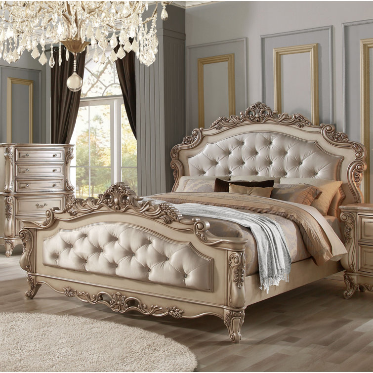 Willa Arlo Interiors Mitcheldean Upholstered Standard Bed