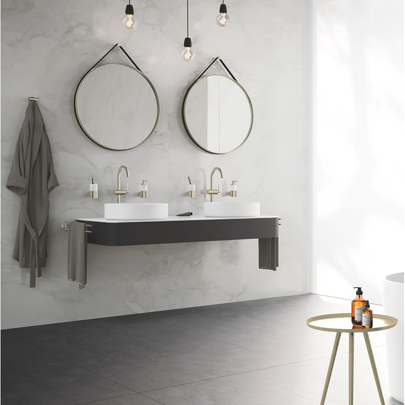 Atrio® New Soap Dispenser, Brushed Nickel Infinity