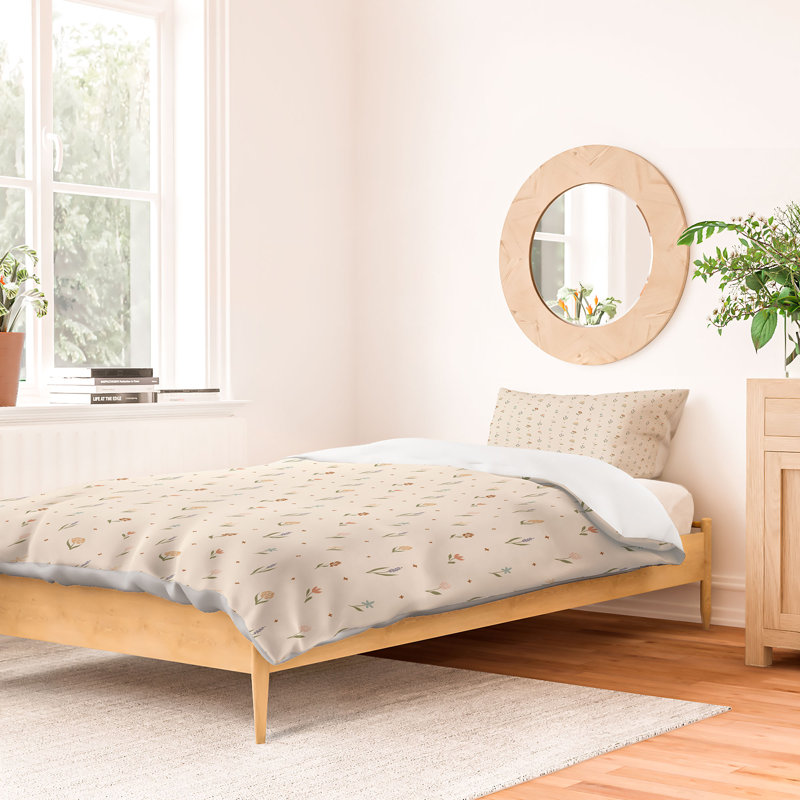 Ensemble de housse de couette Mieken Petra Designs Folk Wildflowers
