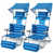 Blue/White Striped selected