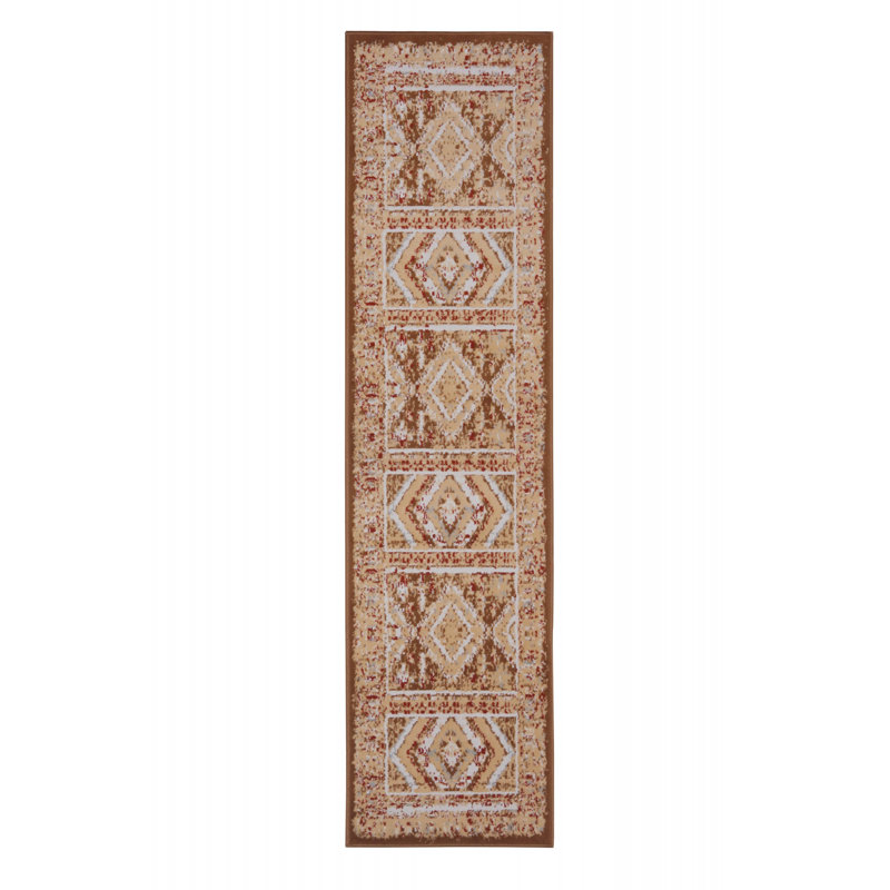 Ikat Indoor Rug, Runner 2' x 4'