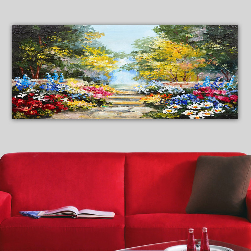 Peinture sur toile tendue
