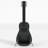 Guitar Shaped Fire Pit, Outdoor Wood-Burning Chiminea