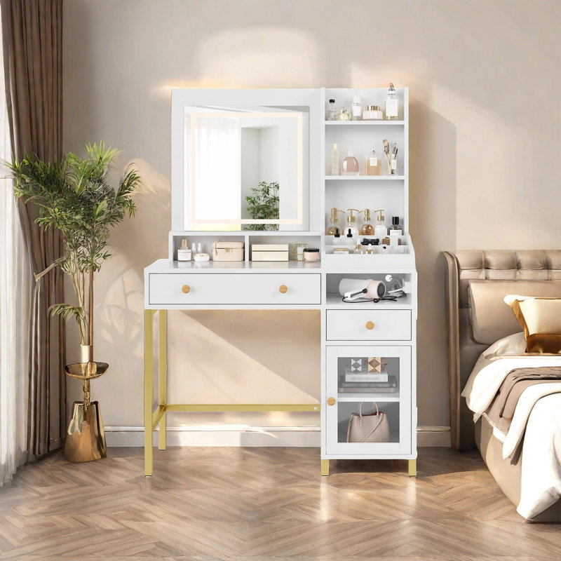 Dressing Table with Mirror