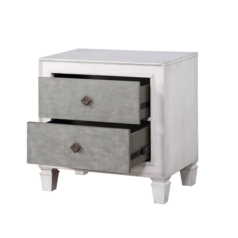 Nightstand in Rustic Finish