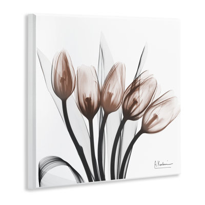 Art moderne sur plaque de tulipes, par Albert Koetsier