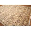 Tapis beige en laine noué à la main de conception unique 9 pi x 12 pi Bertello