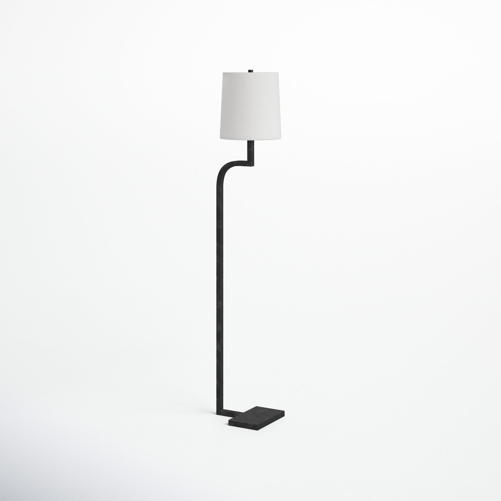 Hawthorne 53" Floor Lamp, Rusty Black, 100 W