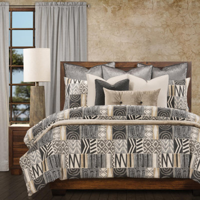 Wakamba Cotton Blend Patchwork Duvet Cover & Insert