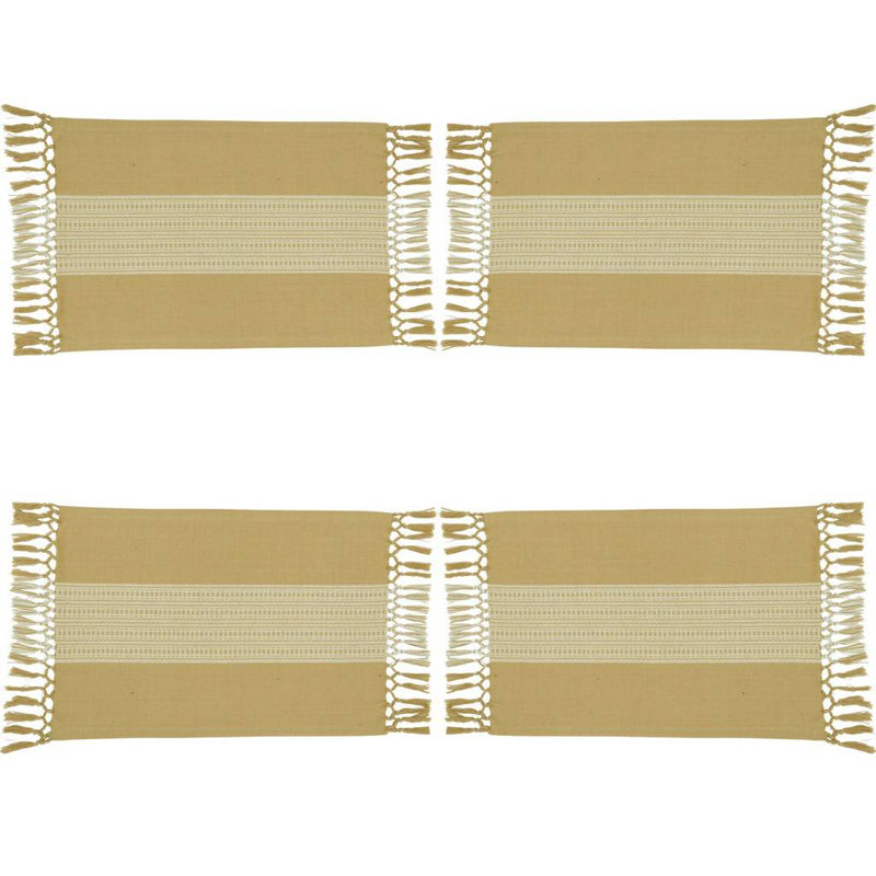 Linge de table Chrissiana, Kaki
