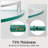 2 Pack Floating Glass Corner Shelf For Bathroom Tempered Glass With Rail Wall Mounted-1020398455