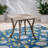 Square Patio Table With Steel Legs