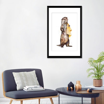 «Otter», reproduction d'impression sur toile
