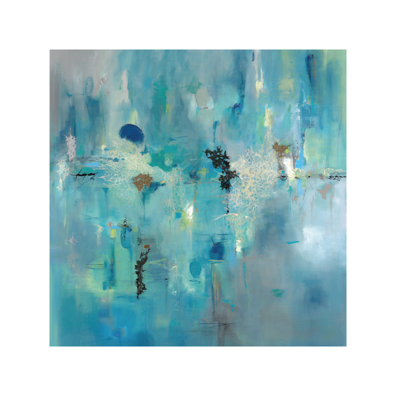 A Story To Tell by Victoria Jackson - Wrapped Canvas Painting, 45.72 cm H x 45.72 cm W x 1.91 cm D