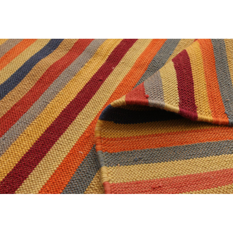 Wool Striped Indoor Rug