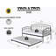 Twin Daybed, Black-915136134