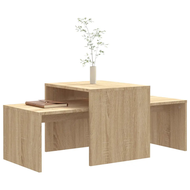 Latitude Run Coffee Table, Oak