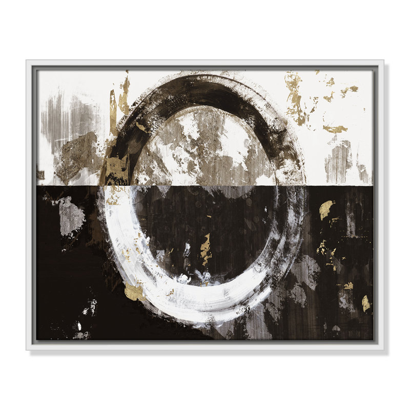 «Evoke II Print» par Tom Reeves, Blanc, H 17,5 po x l 21,5 po