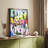Graffiti Love II -Custom Wrapped Gallery Cavas