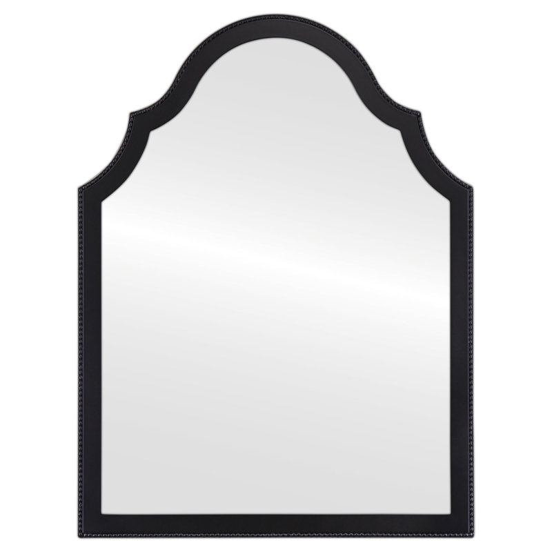 Couran Arch Mirror, Matte Black, 32.38" x 24.38"