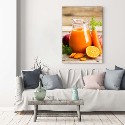 Fruit Juice - Wrapped Canvas Print