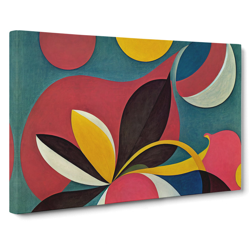 Mysterious Abstract Art - Wrapped Canvas