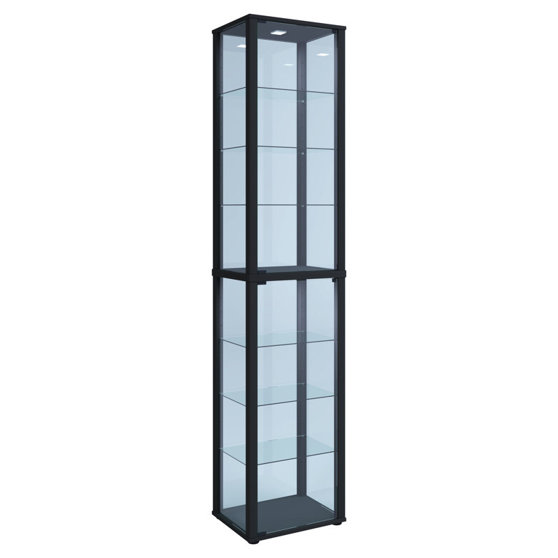 Carmelindo Display Cabinet, Black