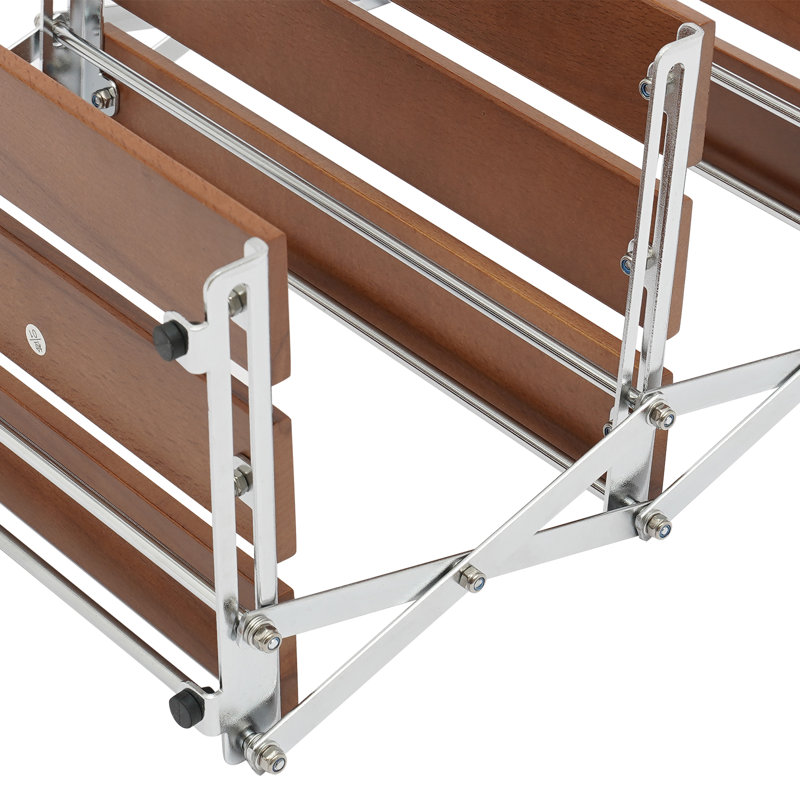 Lozandier 13" H x 13" W x 6.9" D Outdoor Barbecue Folding Storage Rack