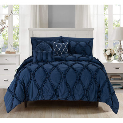 Mocassi 10pc Infinity Geometric Shapes Comforter
