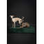 Lit pour chien Noah & Paw XL, grands lits orthopédiques pour chien, mousse à mémoire de forme coquille d'œuf imprégnée de gel rafraîchissant, imperméable, lavable à la machine, avec housse intérieure (collection Velvet)-115291416-115291417