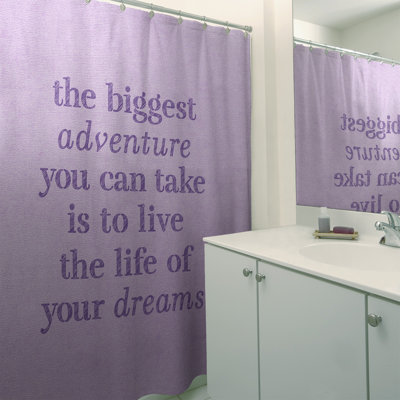 Shower Curtain with Liner Included