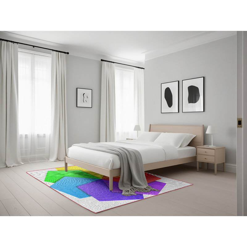 Indoor Rug, Rectangle 5' x 7'