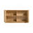63 " Wavy Storage Sideboard, Double-Door Buffet Cabinet With Adjustable Shelves, Suitable For Kitchen, Living Room, Hallway - Versatile Storage (Natural)