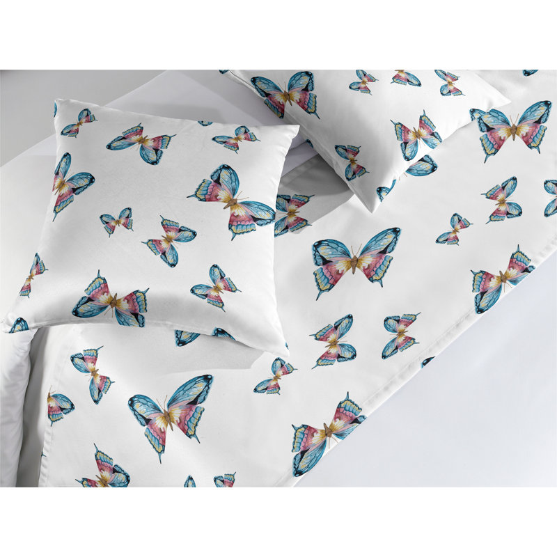 Ensemble de chemin de lit Ambesonne Butterfly, Roi