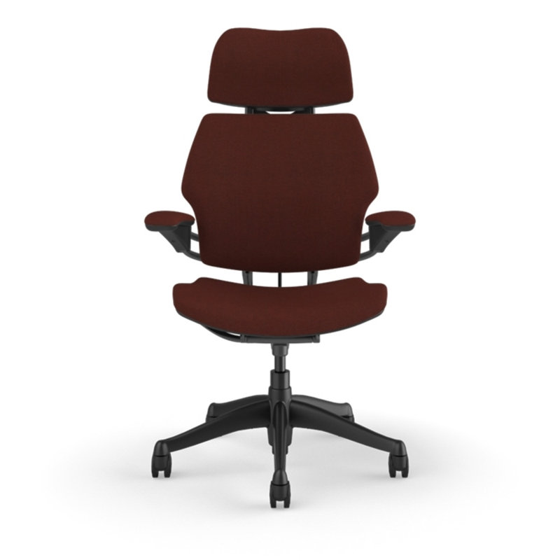 Chaise de travail ergonomique Freedom, Orange - 56
