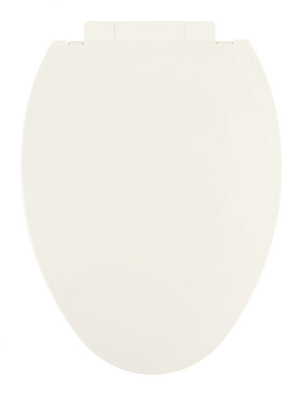Luxury Elongated Toilet Seat and Lid, Biscuit / Linen
