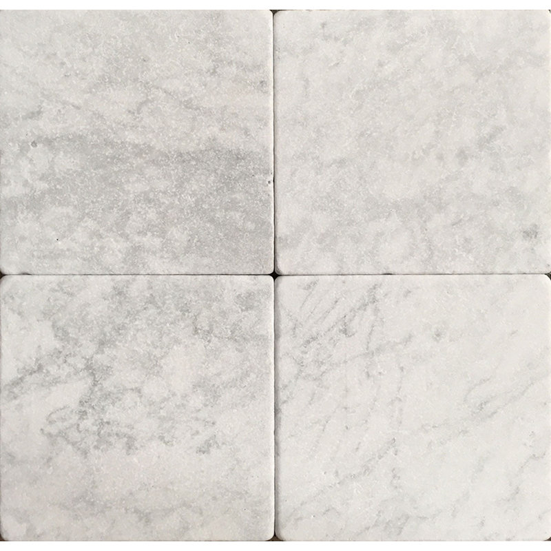 Carreau de mur et de sol aspect marbre 4 po x 4 po
